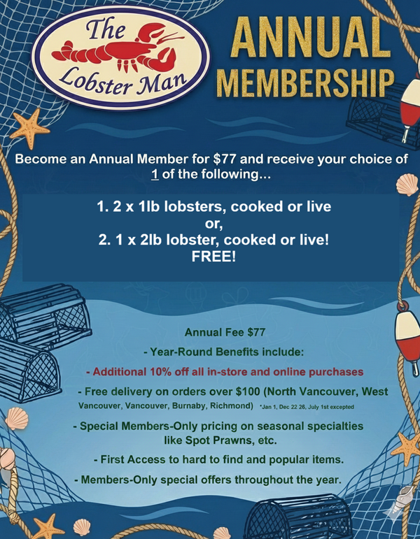 Lobsterman Annual Membership