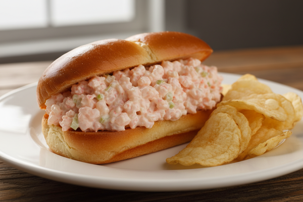 the shrimp mayo and celery need to be mixed and less celery