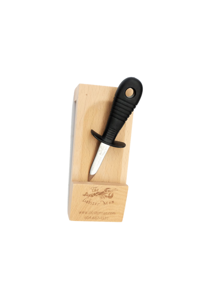 Oyster Shucking Board and Knife