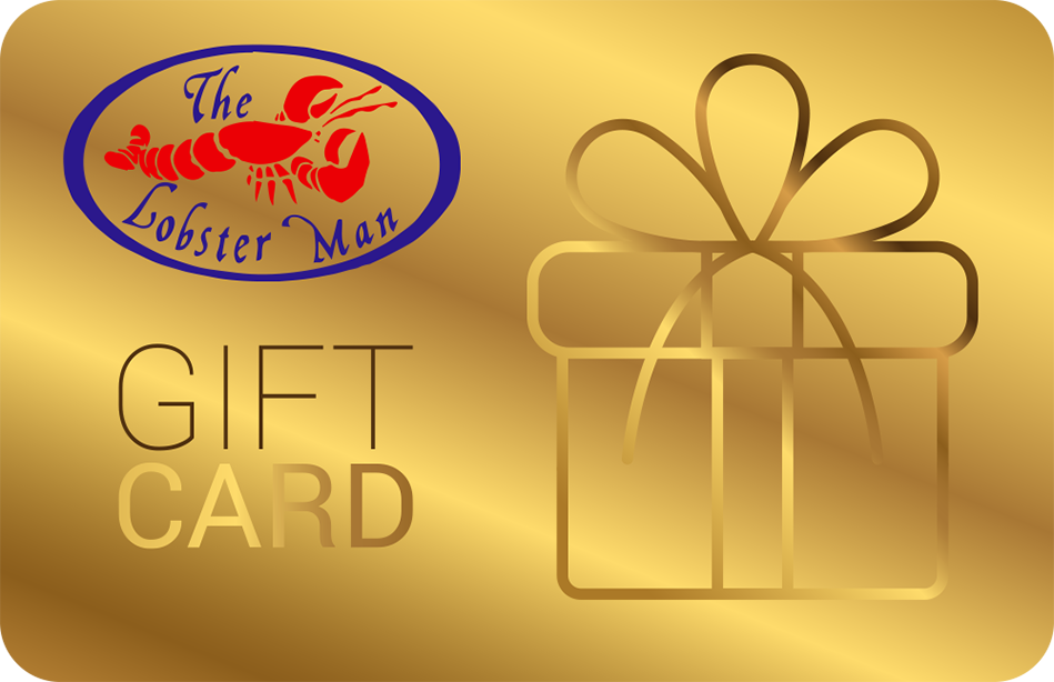 Lobster Man Gift Card With Rewards Points